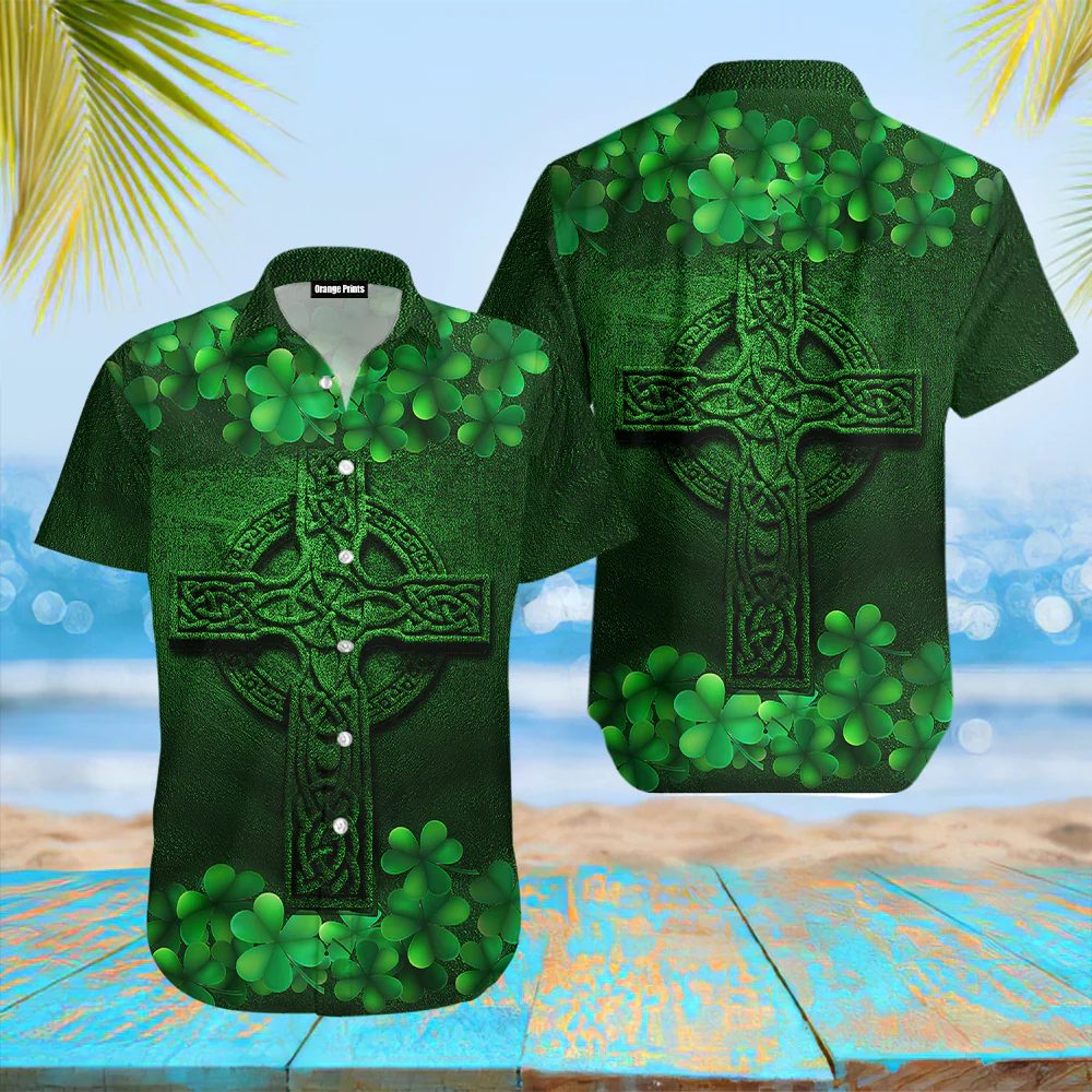 Irish St.Patrick Day Trendy Hawaiian Shirt For