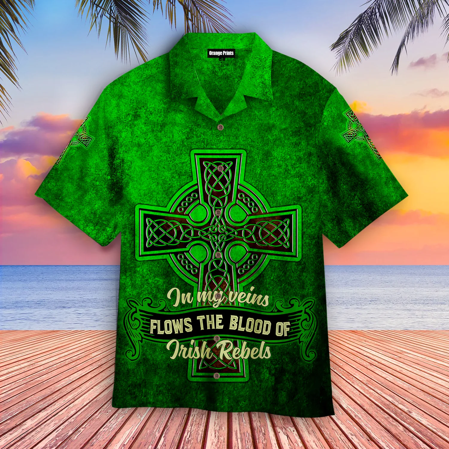 Irish St.Patrick Day Trendy Hawaiian Shirt For