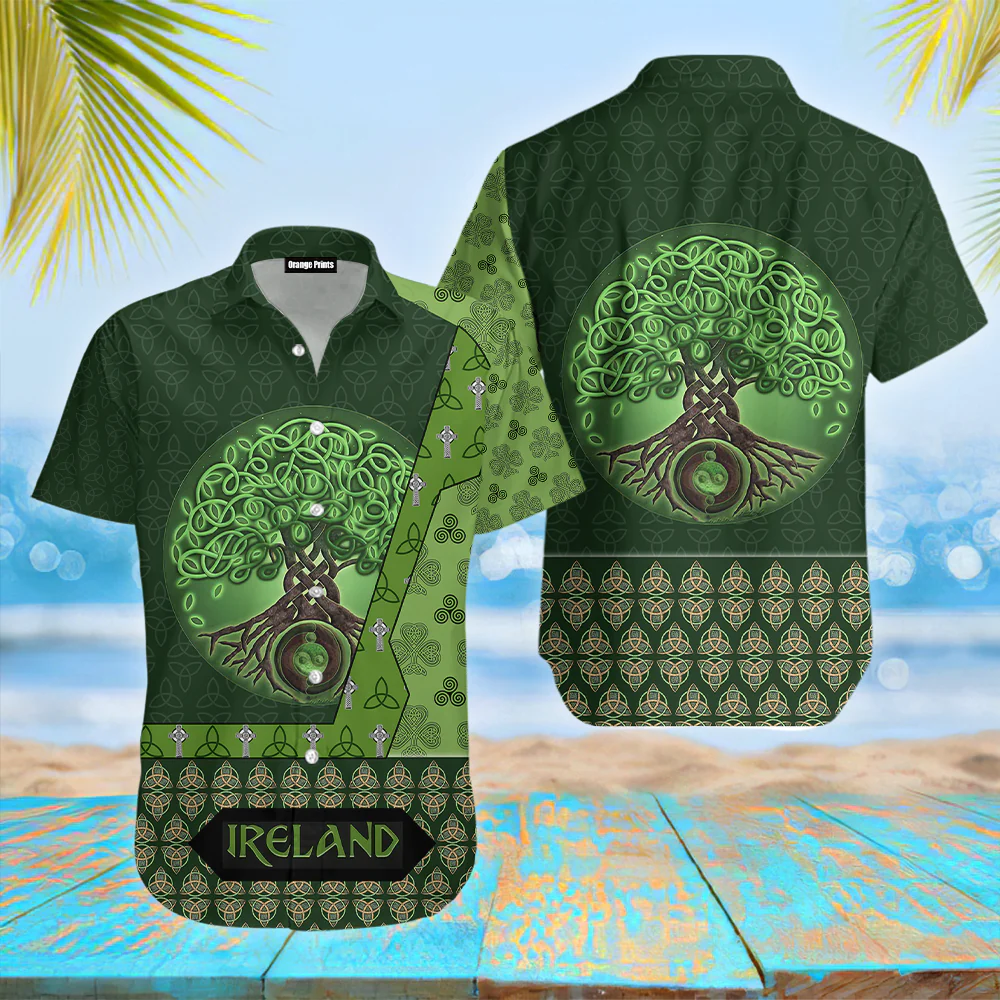 Irish St.Patrick Day Trendy Hawaiian Shirt For