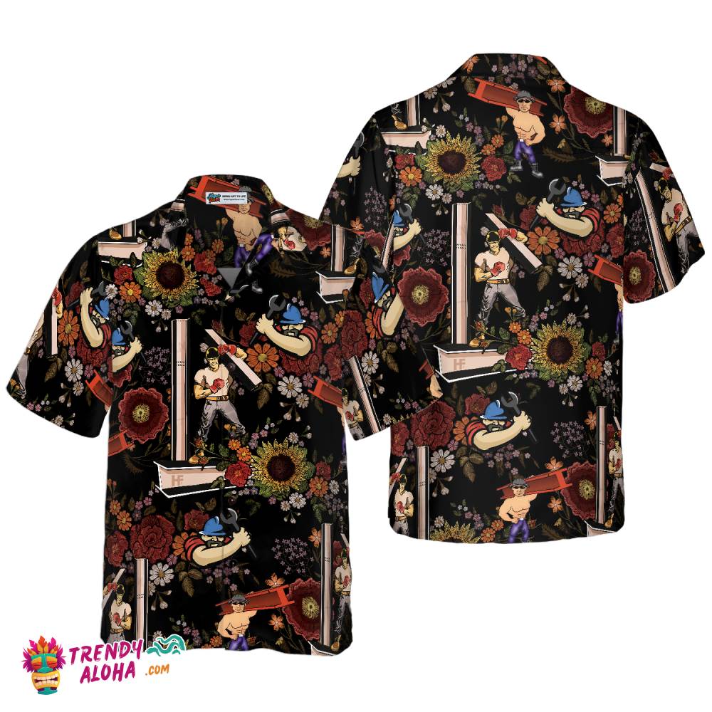 Ironworker Proud 2 Hawaiian Shirt