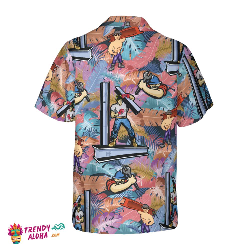 Ironworker Proud 3 Hawaiian Shirt