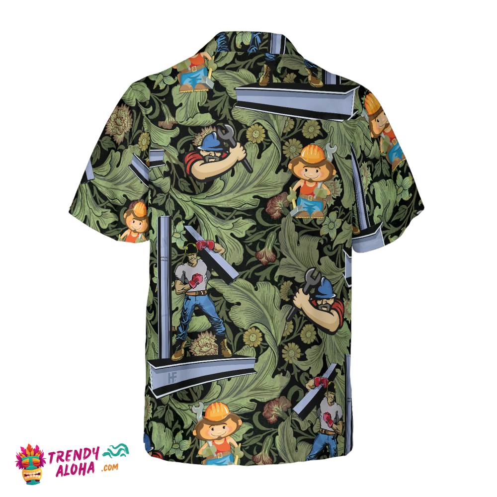 Ironworker Proud 4 Hawaiian Shirt