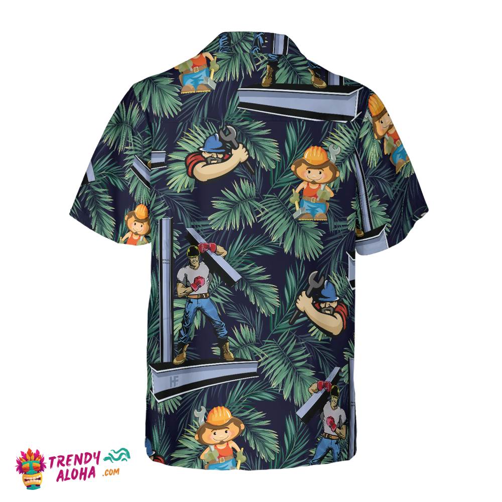 Ironworker Proud 5 Hawaiian Shirt