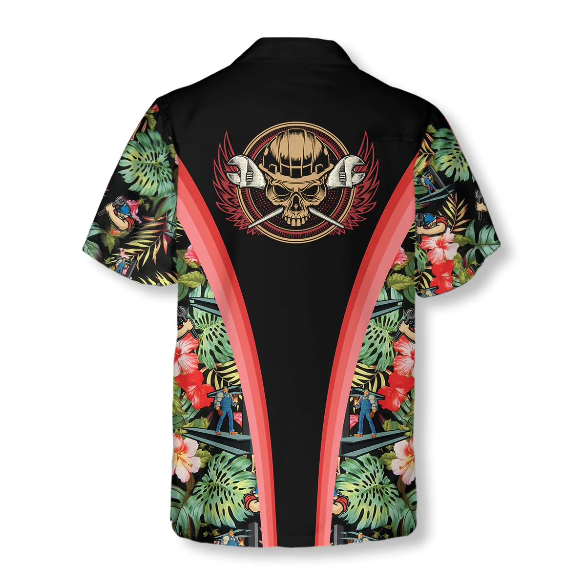 Ironworker Tropical Trendy Hawaiian Shirt, Summer Trendy Hawaiian Shirt For Men And Women