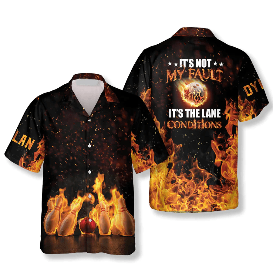 It’S Not My Fault It’S The Lane Conditions Custom Bowling Trendy Hawaiian Shirt, Summer Gift For Bowling Team It’S Not My Fault It’S The Lane Conditions Custom Bowling Trendy Hawaiian Shirt, Summer Gift For Bowling Team