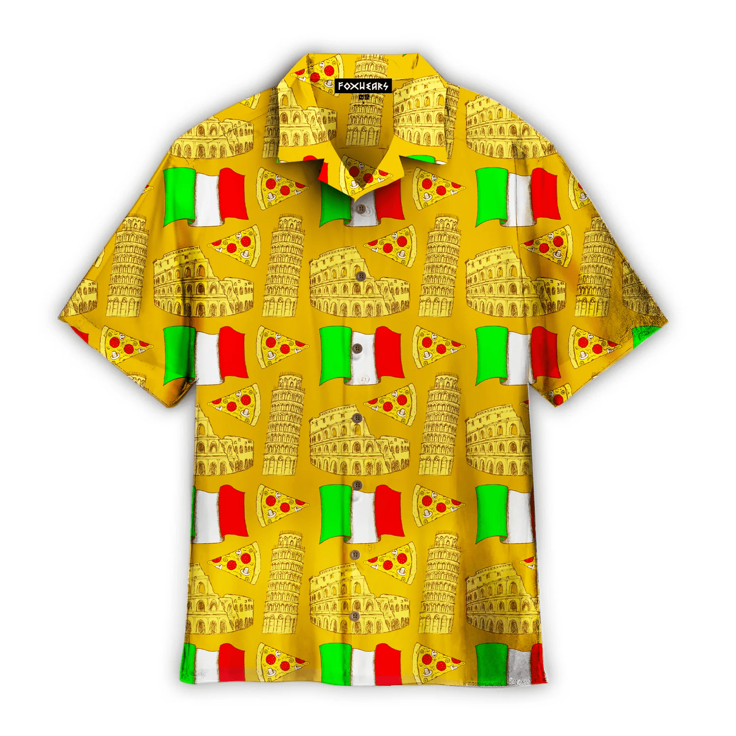 Italian Vintage Style Trendy Hawaiian Shirt For Aloha Shirt Italian Vintage Style Trendy Hawaiian Shirt For Aloha Shirt