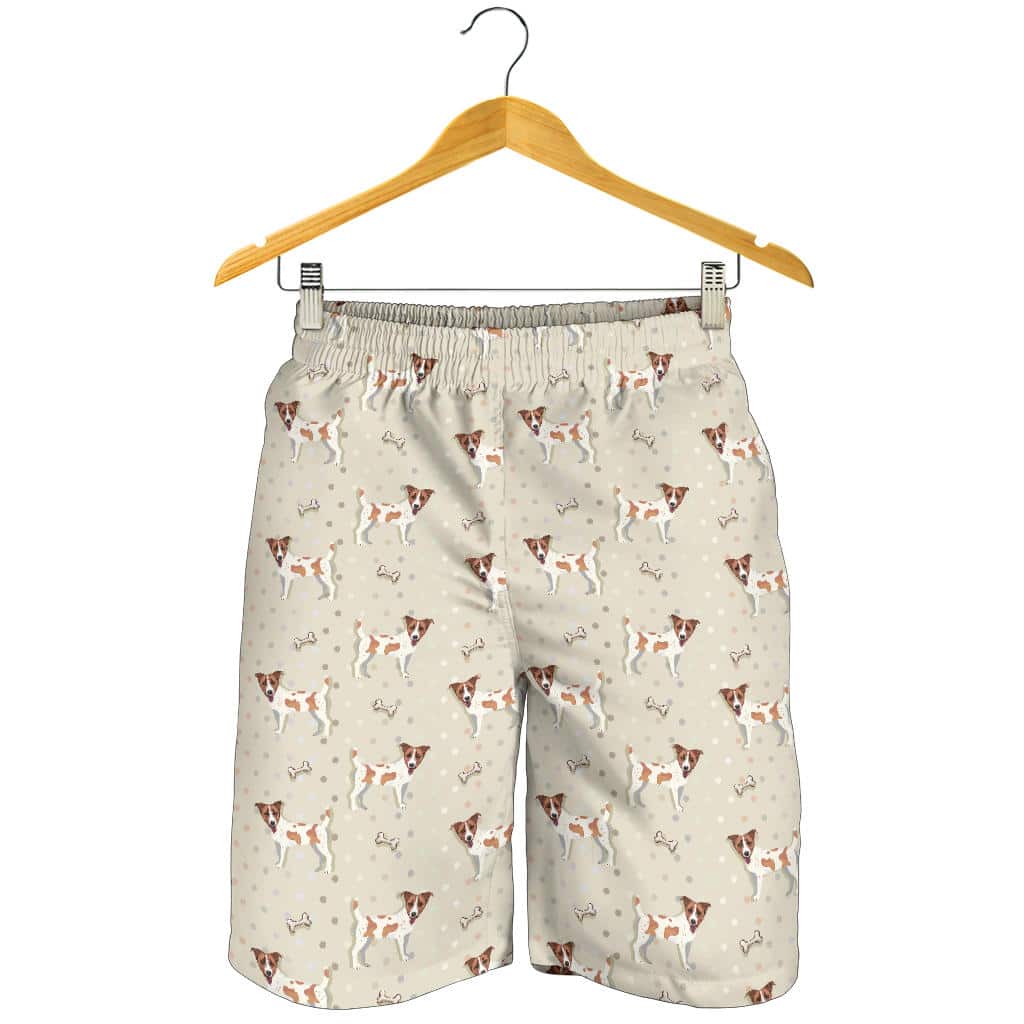 Jack Russel Pattern Print Design 02 For Men Women Kid Shorts