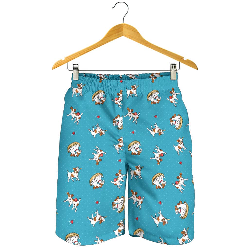 Jack Russel Pattern Print Design 03 For Men Women Kid Shorts