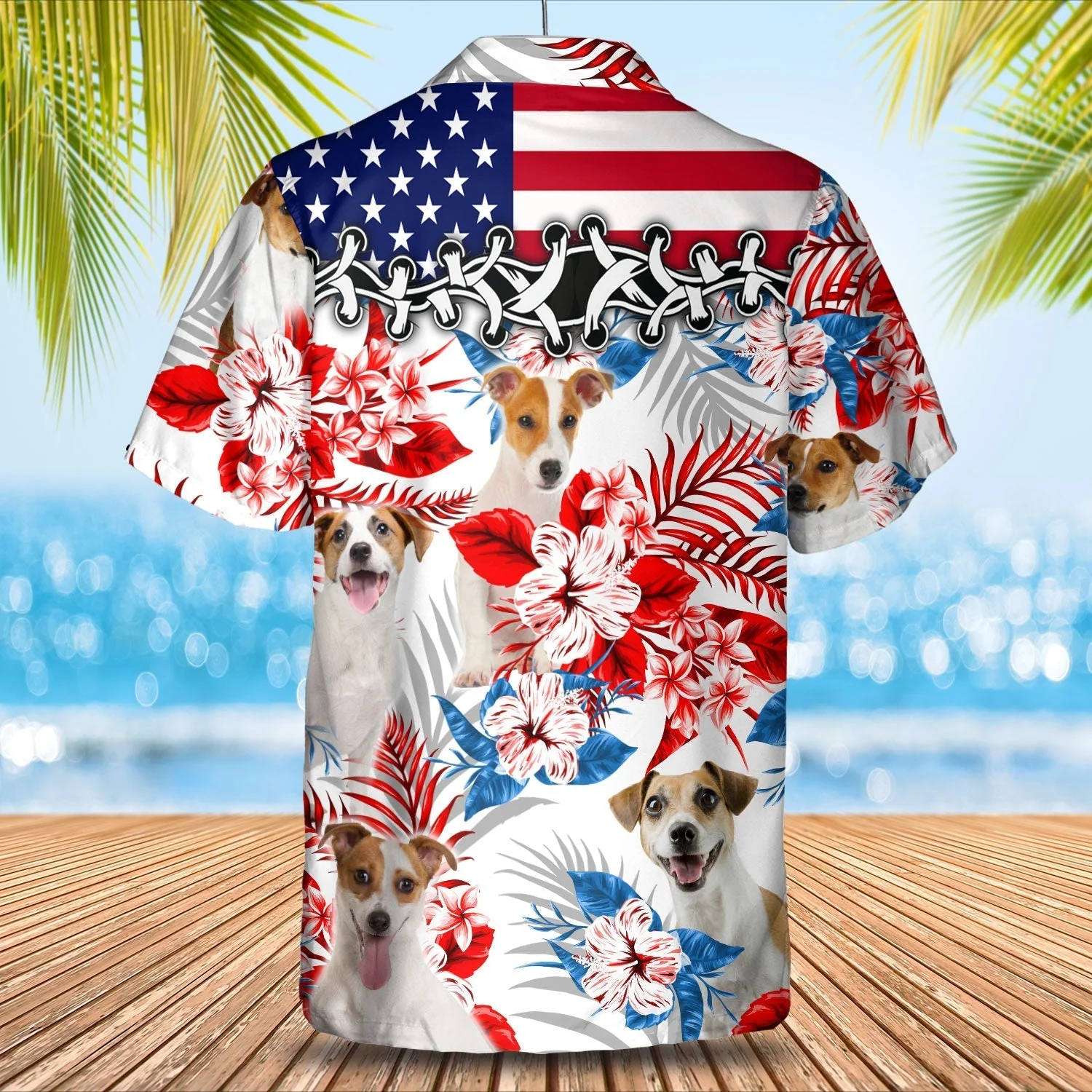 Jack Russell Terrier Trendy Hawaiian Shirt – Gift For Summer, Summer Aloha Shirt, Trendy Hawaiian Shirt For Men And Women
