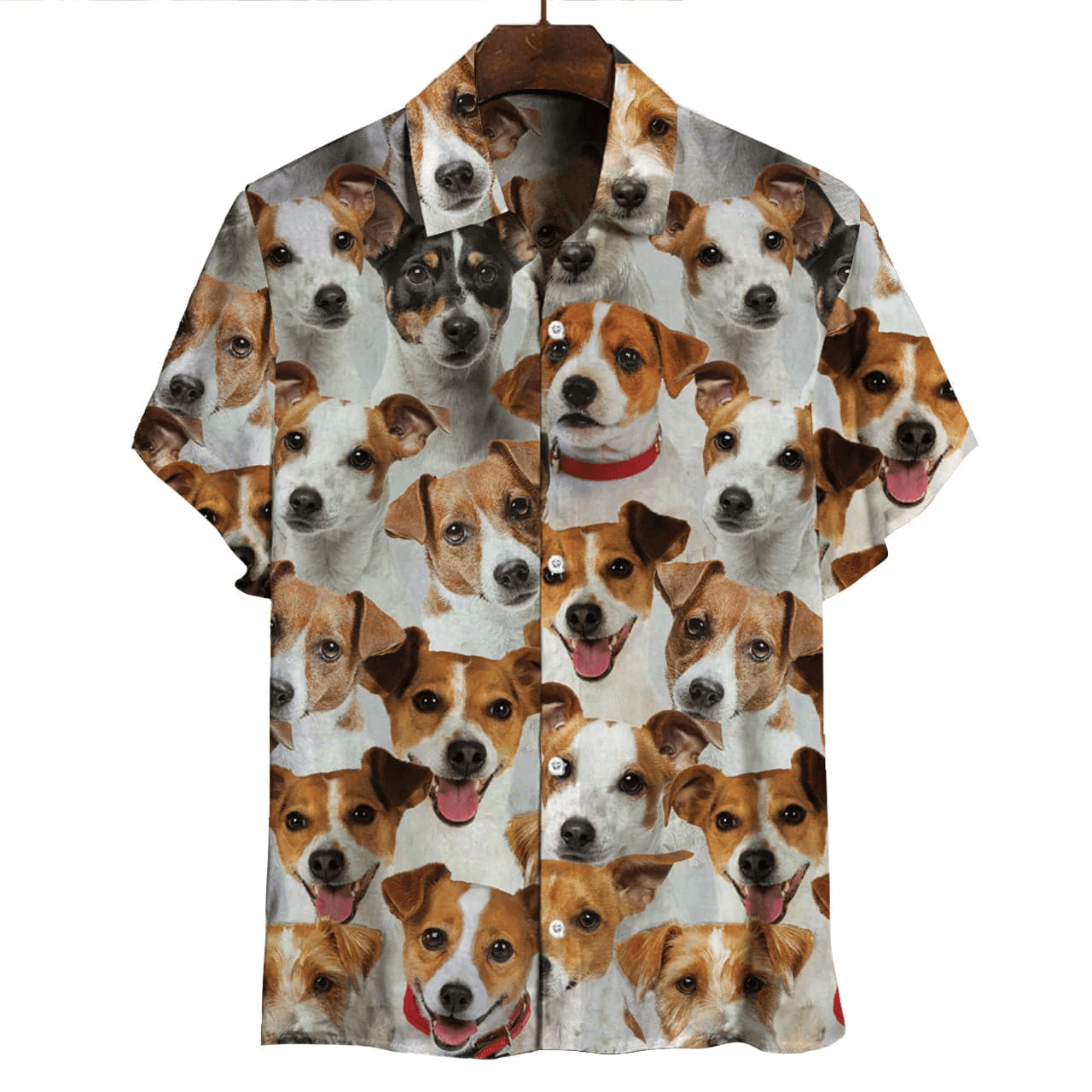 Jack Russell Terriers Hawaiian Shirt For Men, Women ? You Will Have A Bunch Of Dogs Hawaiian Shirt