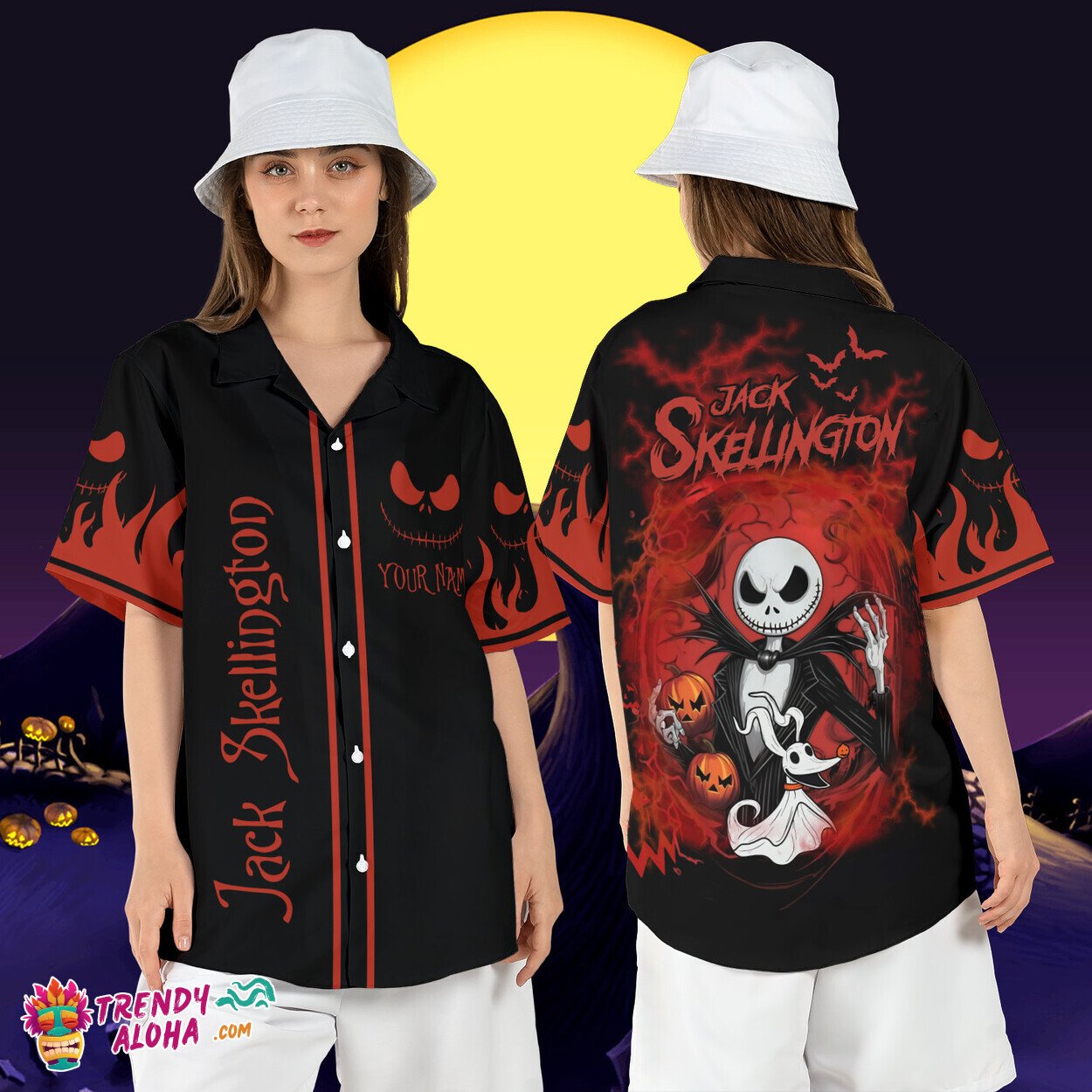 Jack Skellington Baseball Nightmare Before Xmas Pumpkin King