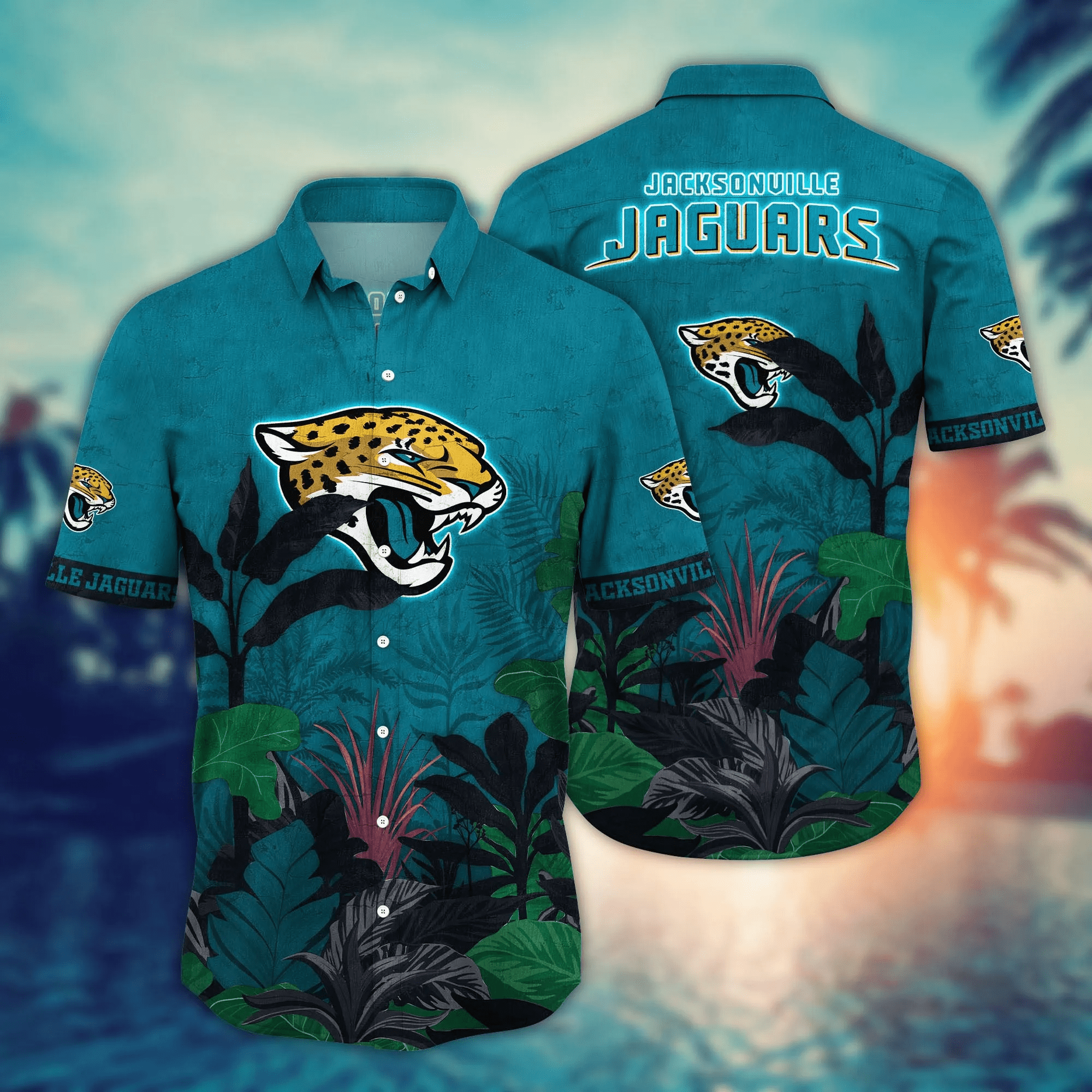 Jacksonville Jaguars NFL Hawaiian Shirt Beach Balls Aloha Shirt