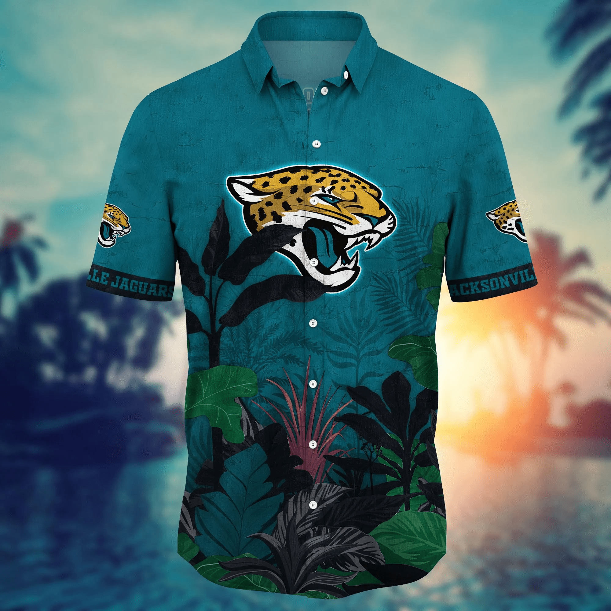 Jacksonville Jaguars NFL Hawaiian Shirt Beach Balls Aloha Shirt