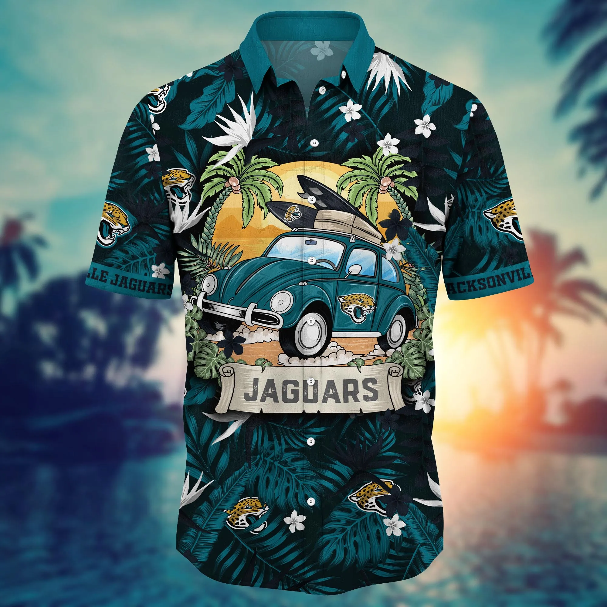 Jacksonville Jaguars NFL Hawaiian Shirt Junetime Aloha Shirt