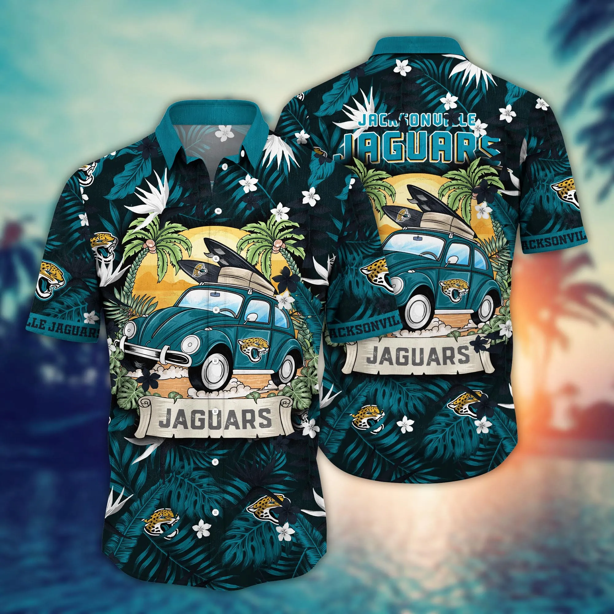 Jacksonville Jaguars NFL Hawaiian Shirt Junetime Aloha Shirt