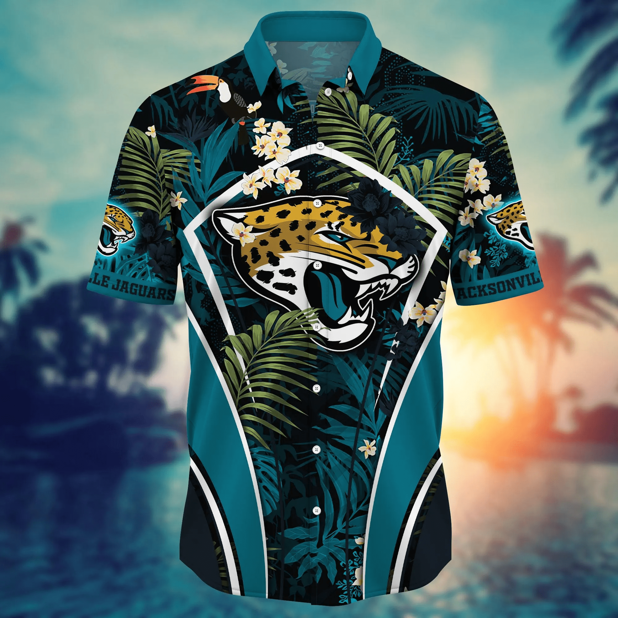 Jacksonville Jaguars NFL Hawaiian Shirt Sunning Aloha Shirt