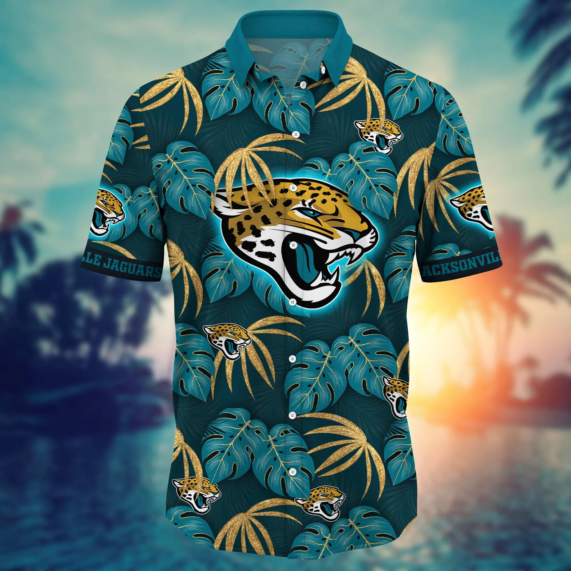 Jacksonville Jaguars NFL Hawaiian Shirt Warmth Aloha Shirt