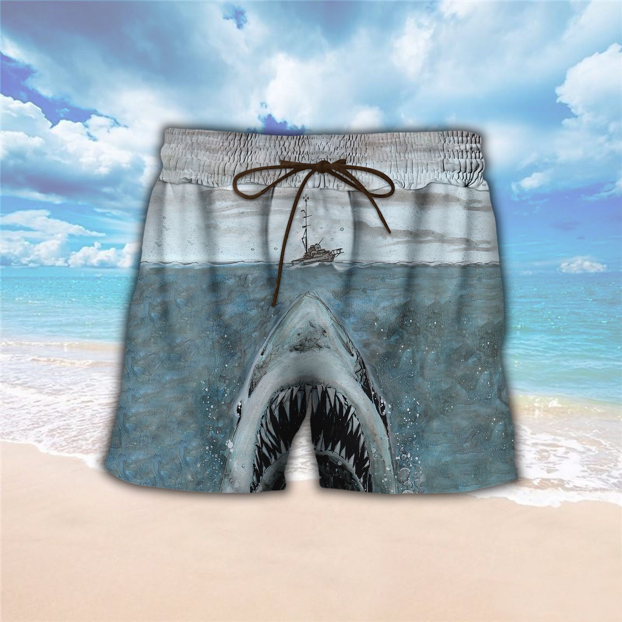 Jaws Unleashed Hawaiian Shirt – Shark Mouth 3D All Over Printed