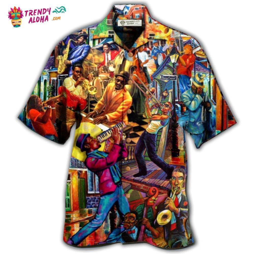 Jazz Music Birthplace Of Jazz Music Hawaiian Shirt – Trendy Aloha