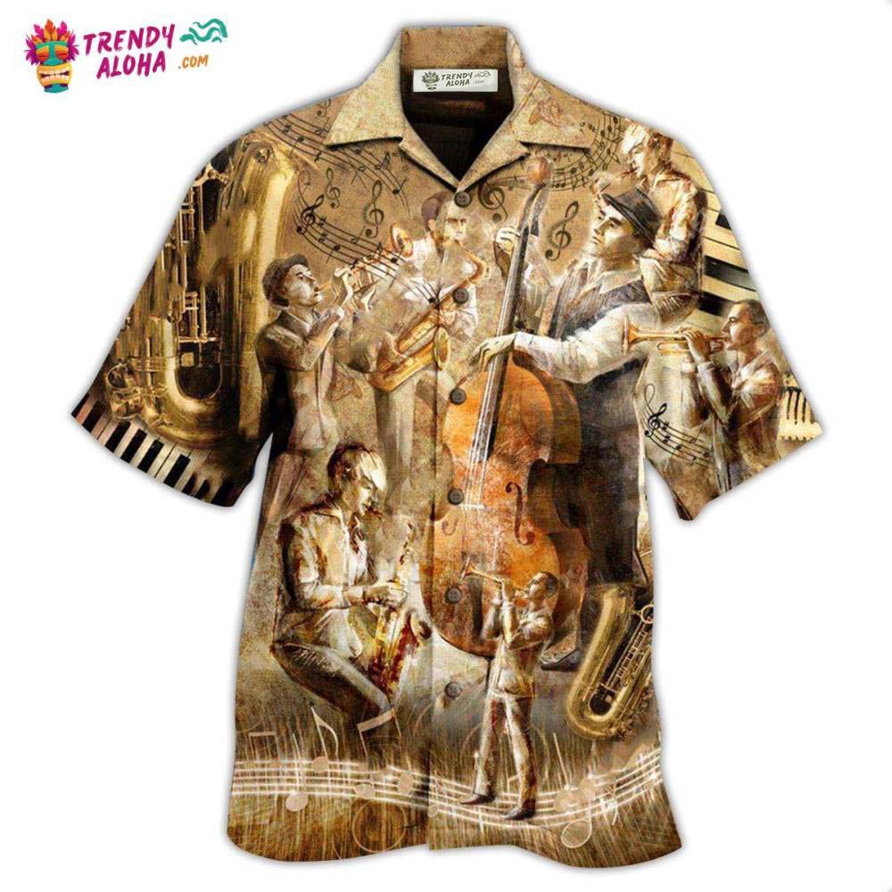 Jazz Music Life Is A Lot Like Jazz Its Best When You Improvise Hawaiian Shirt – Trendy Aloha Jazz Music Life Is A Lot Like Jazz Its Best When You Improvise Hawaiian Shirt – Trendy Aloha