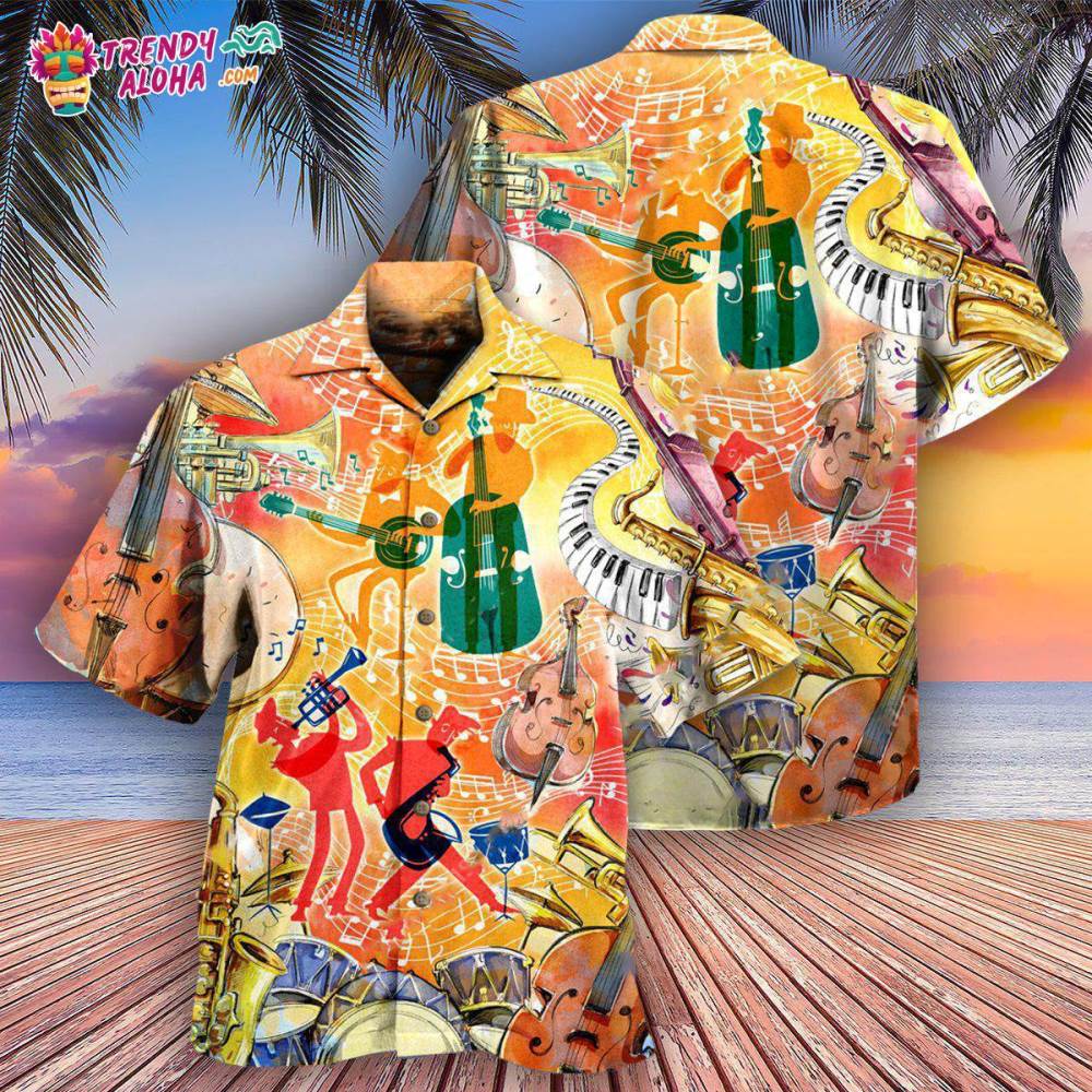 Jazz Music Life Is Good Jazz Makes It Better Hawaiian Shirt – Trendy Aloha