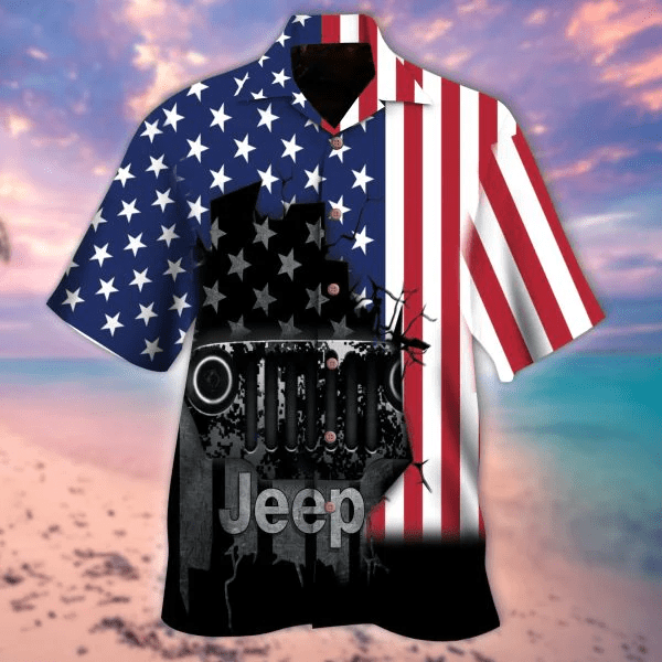 Jee American 4Th Of July Trendy Hawaiian Shirt, Summer Trendy Hawaiian Shirt For Men, Women