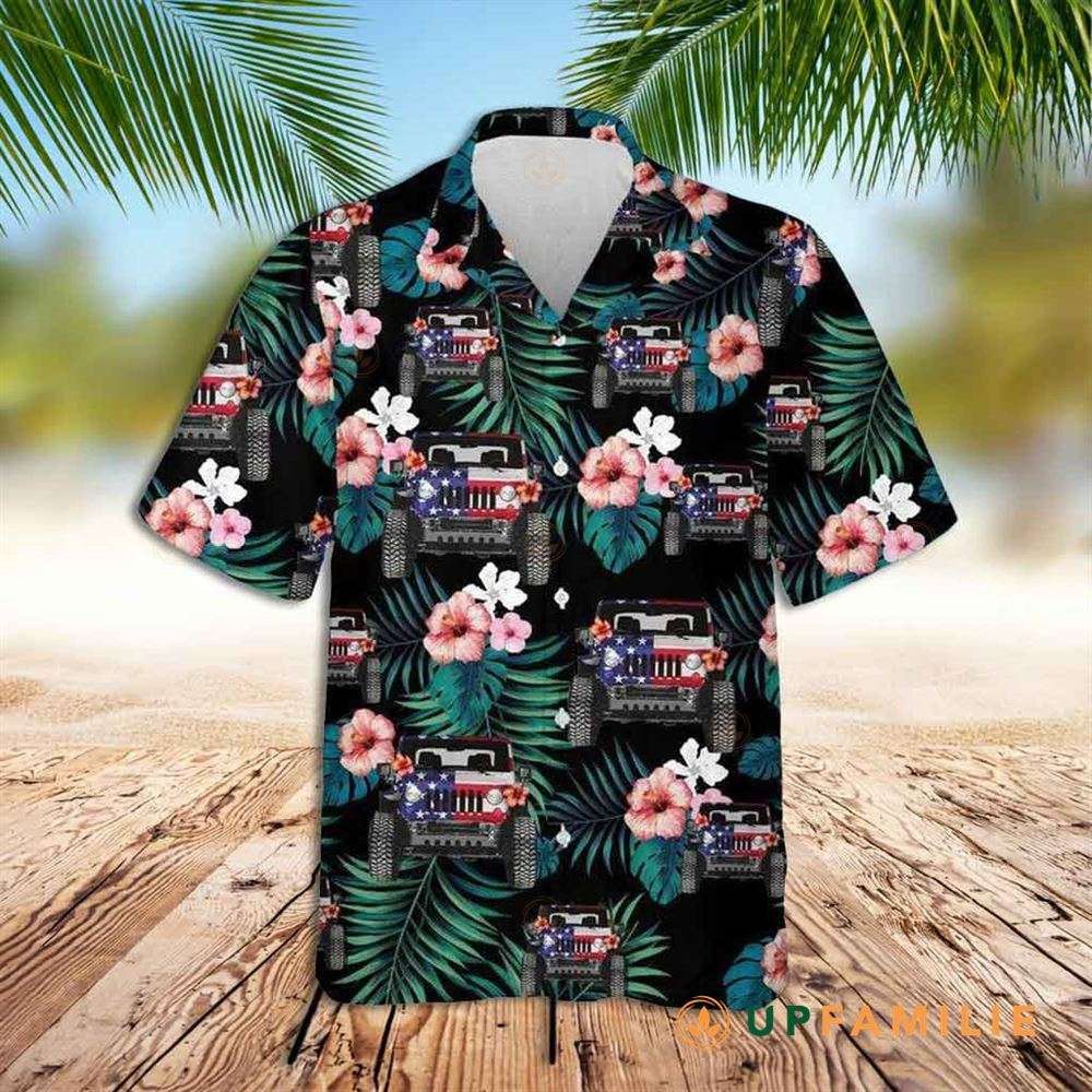 Jee Trendy Hawaiian Shirt American Flag 4Th Of July Trendy Hawaiian Shirt
