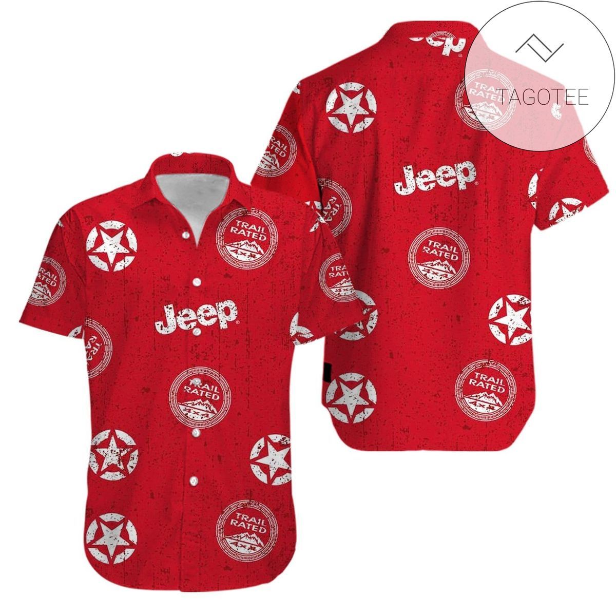 Jeep Trail Rated Exploring LusScenes on Hawaiian Shirt