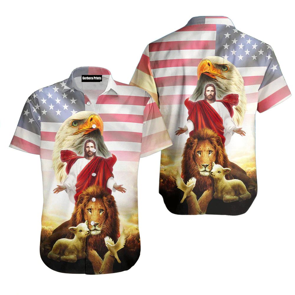 Jesus Aloha Hawaiian Shirts For Men And For Women