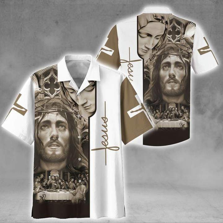 Jesus Bless America Aloha Hawaiian Shirts For Men And Women |