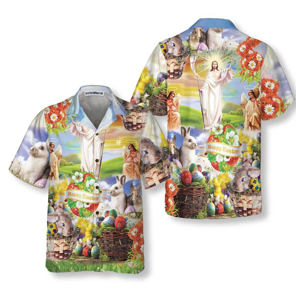 Jesus Easter Aloha Hawaiian Shirts For Men And Women |