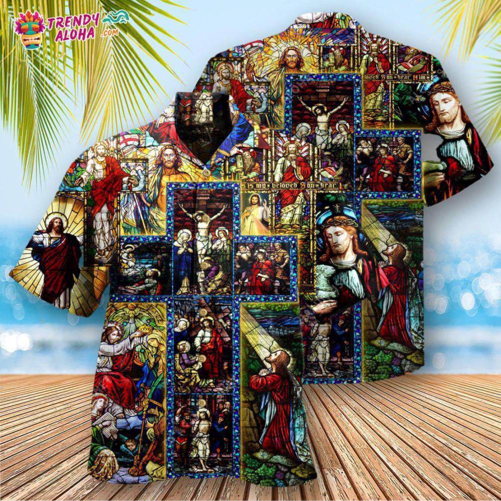 Jesus Faith Over Fear Hawaiian Shirt – Trendy Aloha