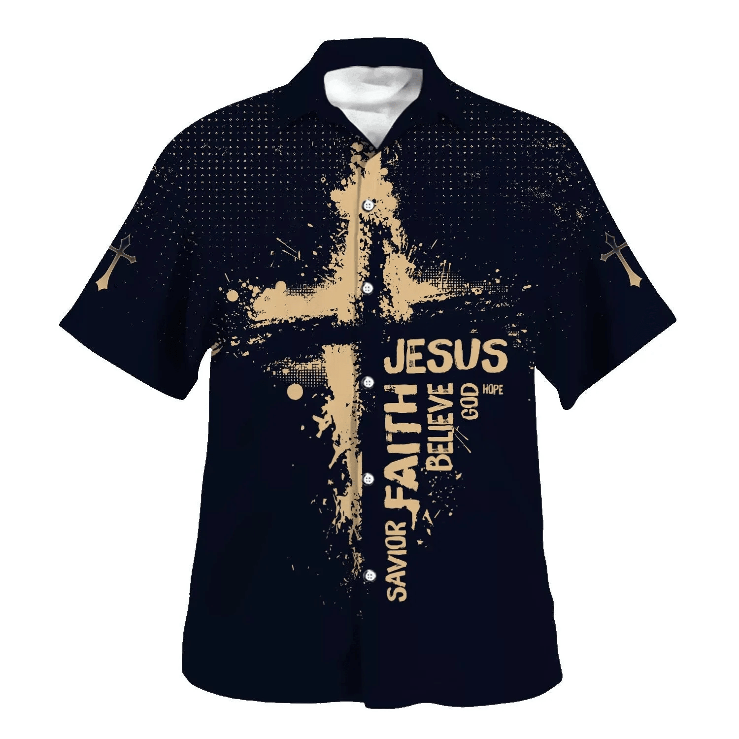 Jesus Faith Savior Believe God Hope Trendy Hawaiian Shirts For Men And Women – Christian Trendy Hawaiian Shirt – Hawaiian Summer Shirts