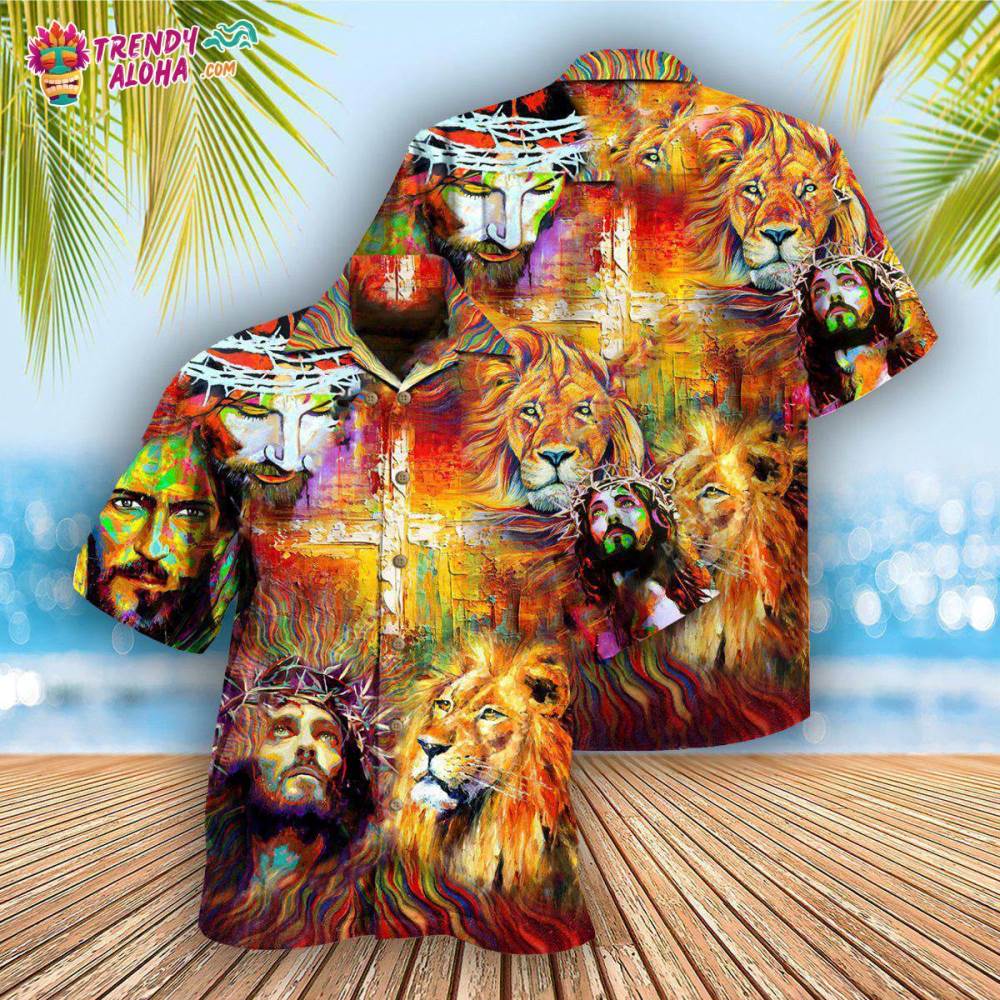 Jesus Is My King My Lord My Savior Hawaiian Shirt – Trendy Aloha