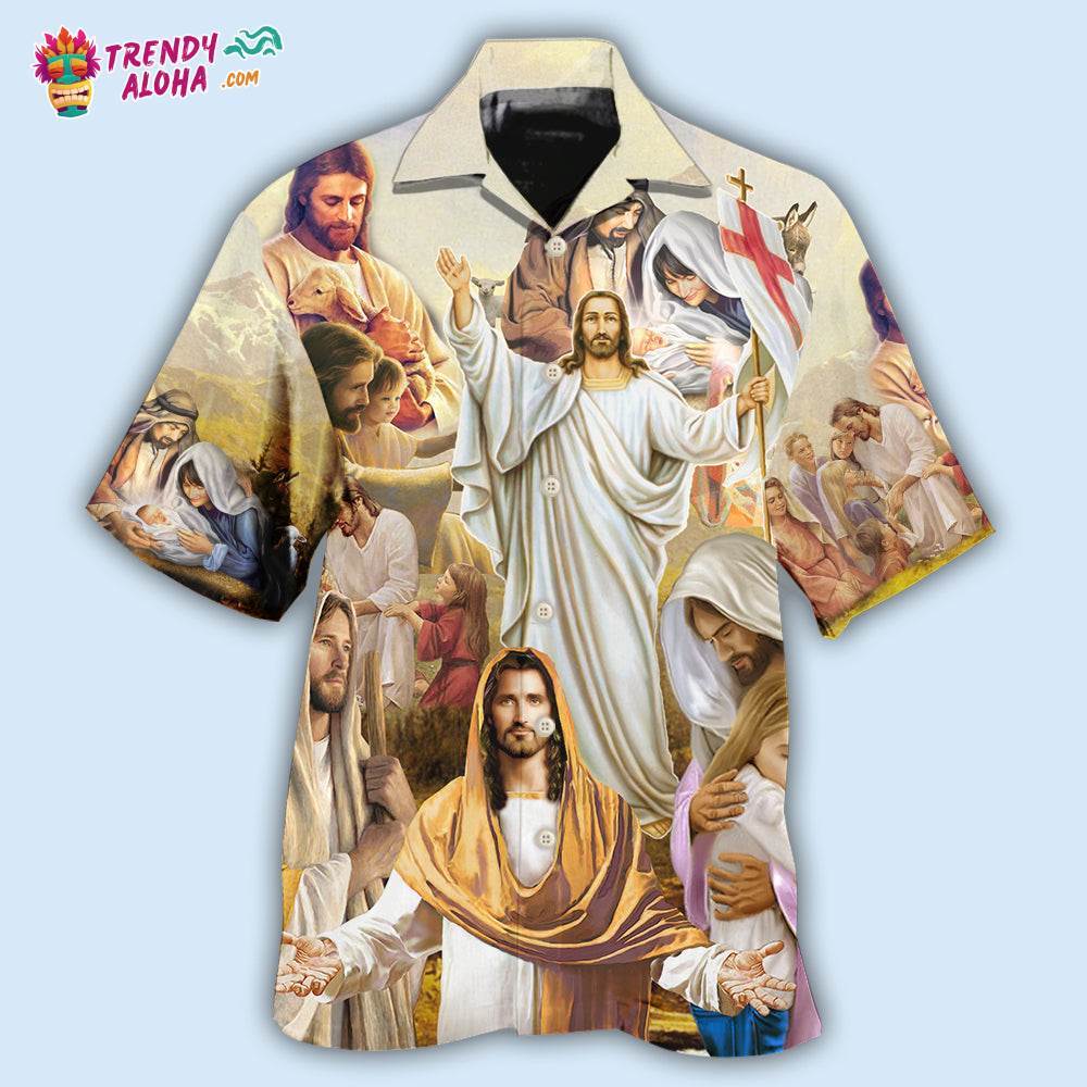 Jesus Is My Savior Faith Hawaiian Shirt – Trendy Aloha