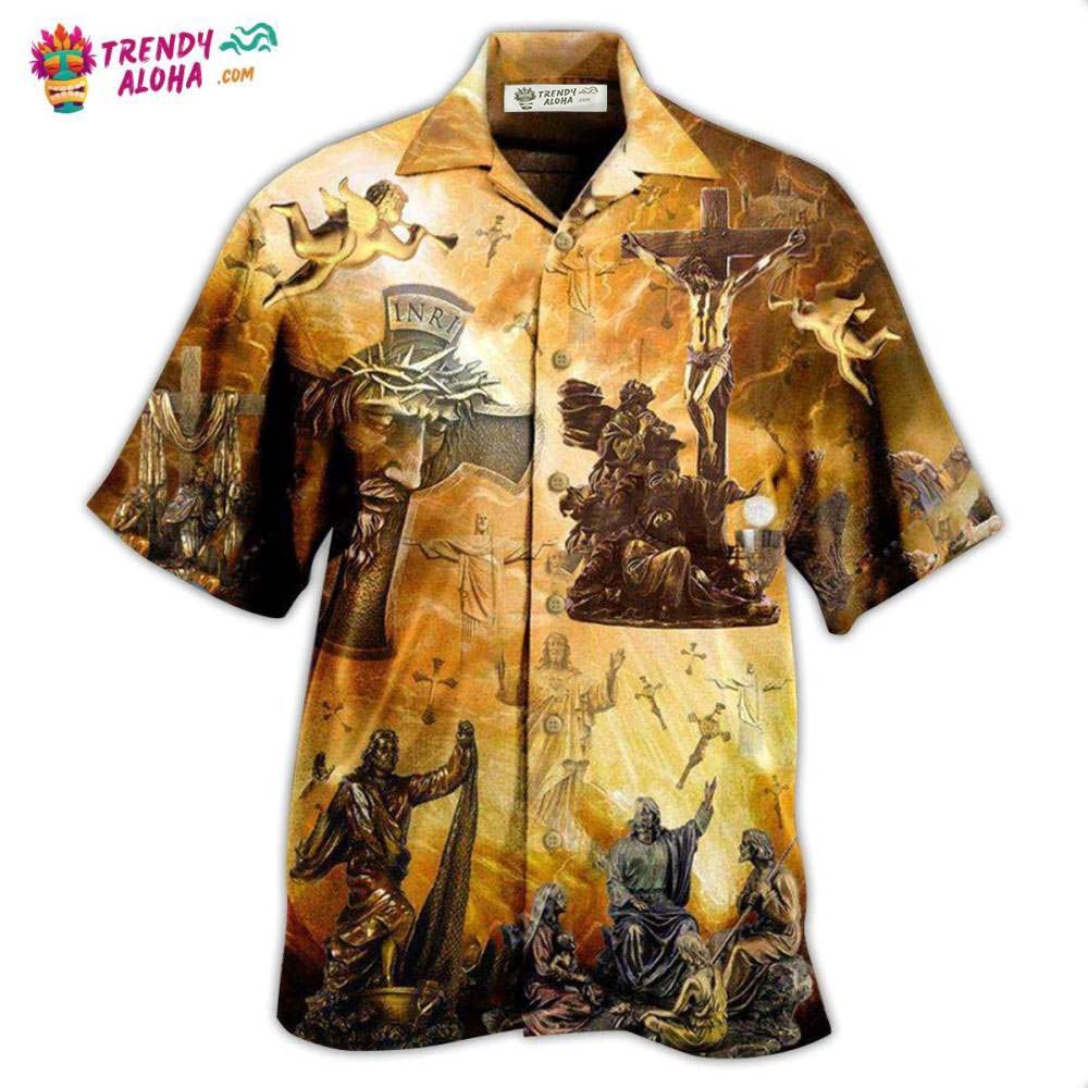 Jesus Is My Savior Hawaiian Shirt – Trendy Aloha Jesus Is My Savior Hawaiian Shirt – Trendy Aloha