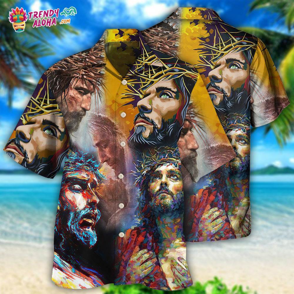 Jesus Is My Savior Not My Religion With Classic Style Hawaiian Shirt – Trendy Aloha