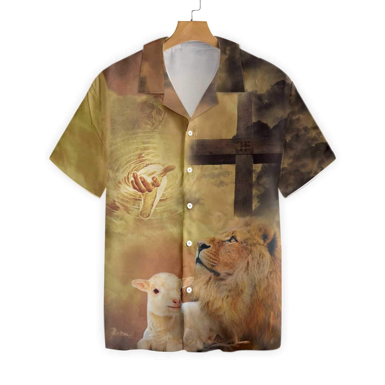 Jesus Let Your Faith Be Bigger Than Your Fear Aloha Hawaiian Shirts For Men And Women |