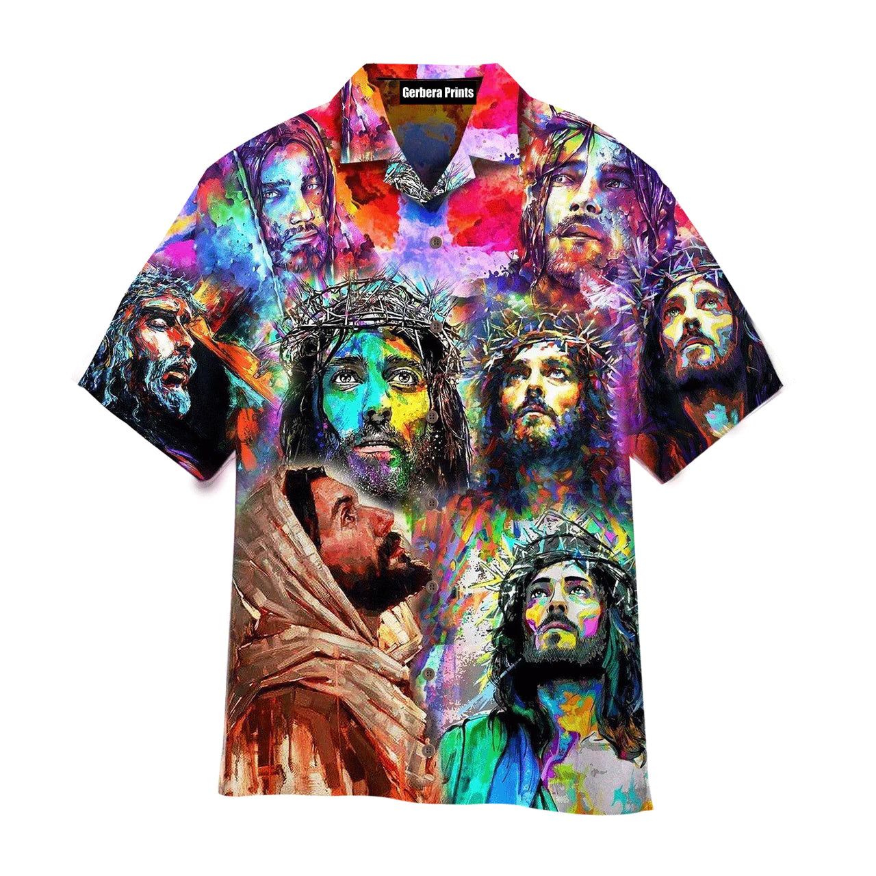 Jesus Peace Life Colorful Aloha Hawaiian Shirts For Men And For Women