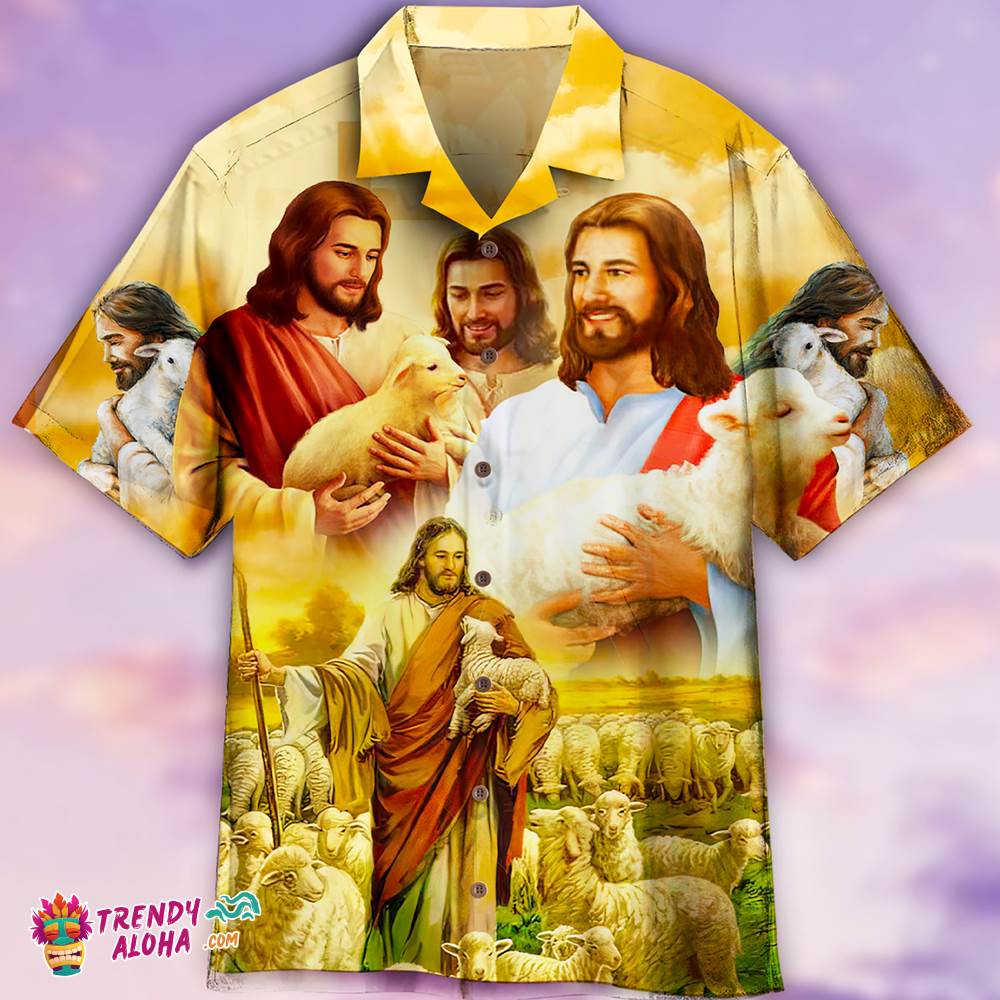 Jesus Save Animals Aloha Hawaiian Shirts For Men And Women, Aloha Hawaiian Shirts