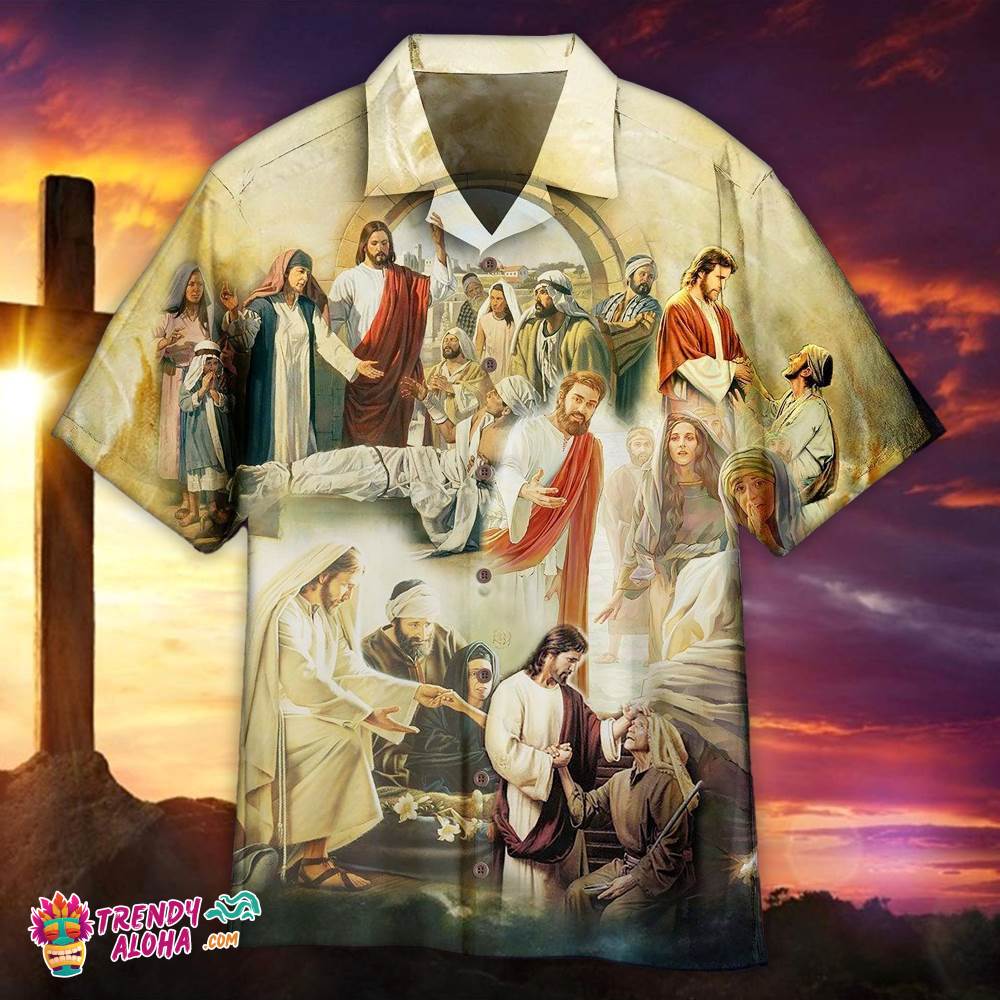 Jesus Saved My Life Aloha Hawaiian Shirts For Men And Women, Aloha Hawaiian Shirts