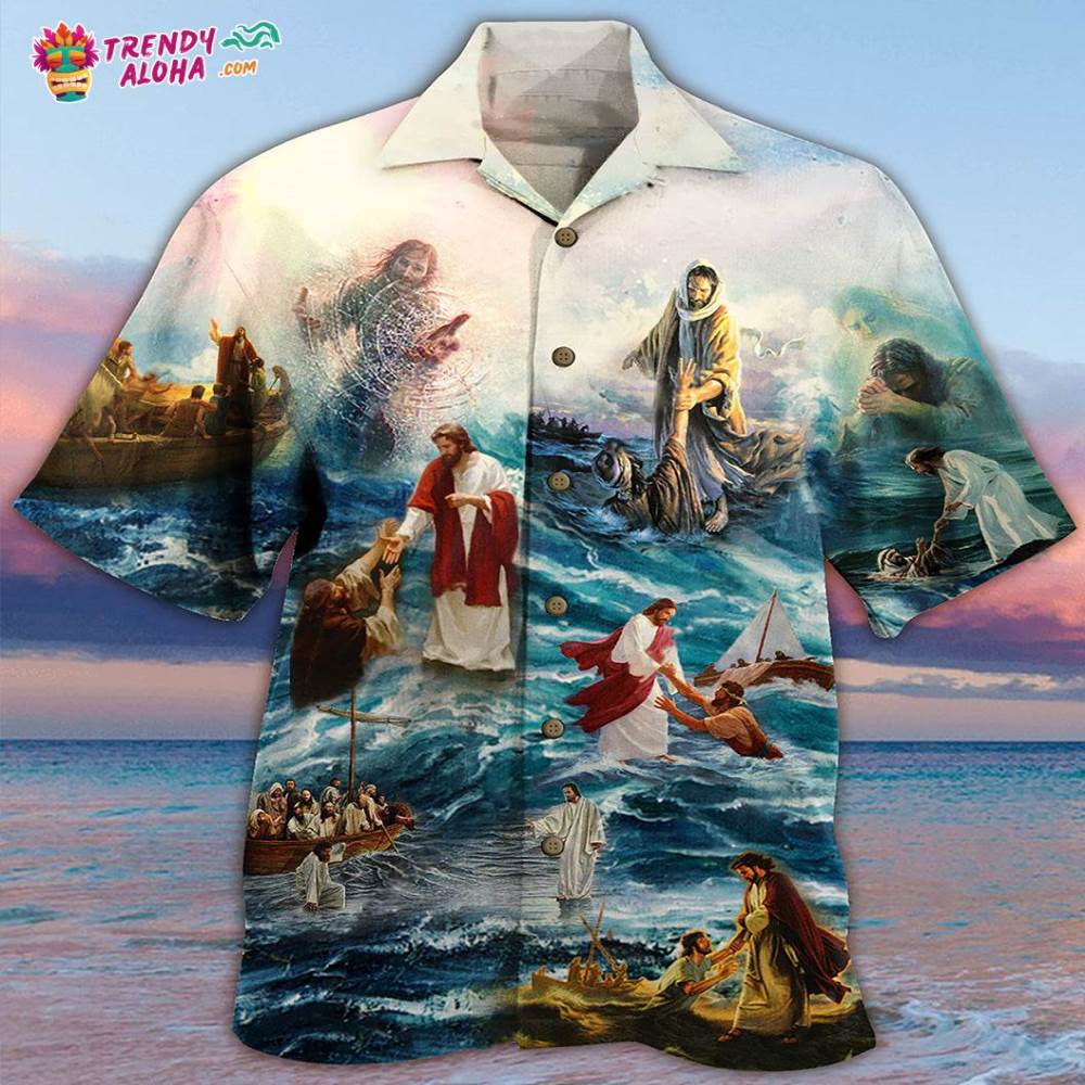 Jesus Saved My Life Hawaiian Shirt – Trendy Aloha