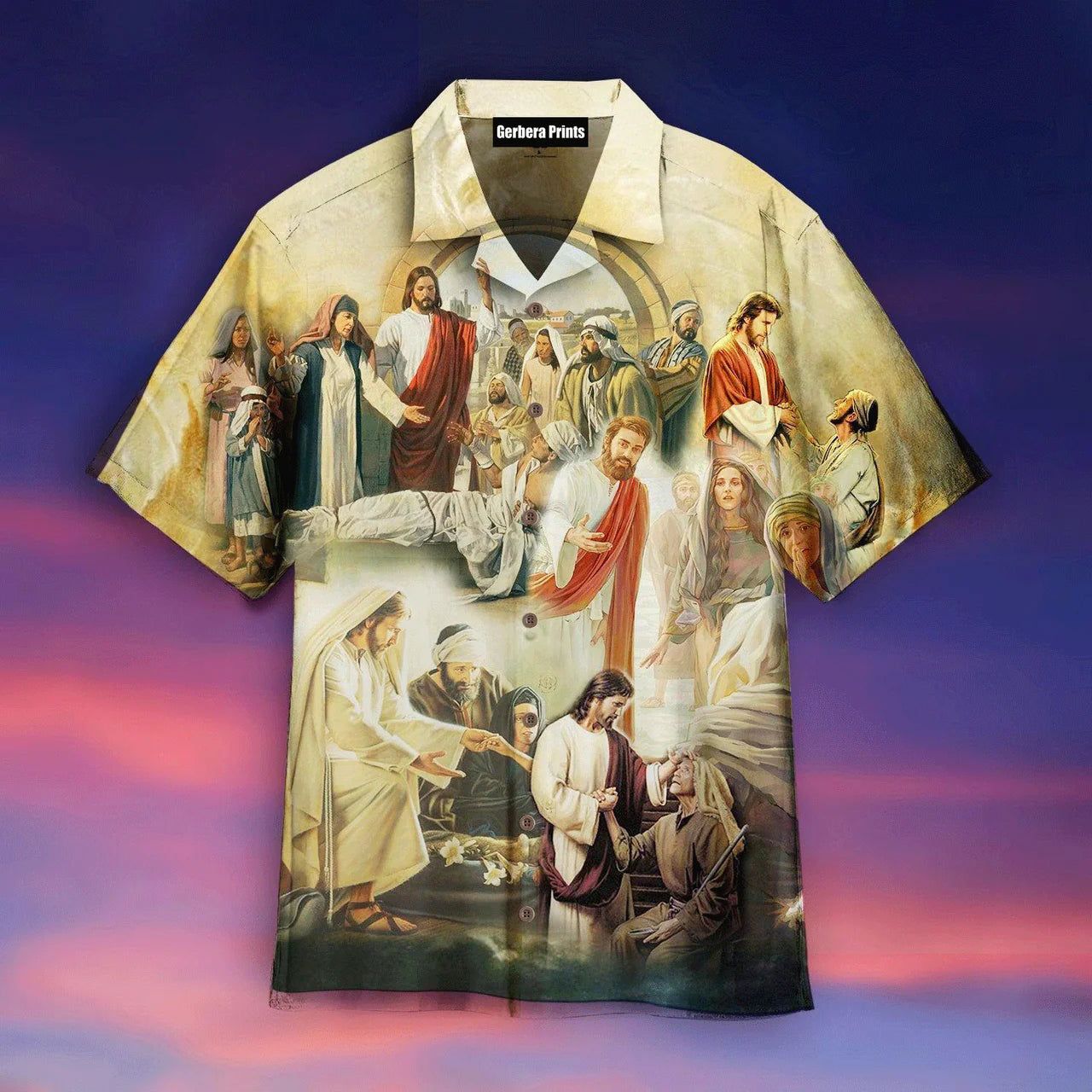 Jesus Saved My Life Peace Aloha Hawaiian Shirts For Men And For Women