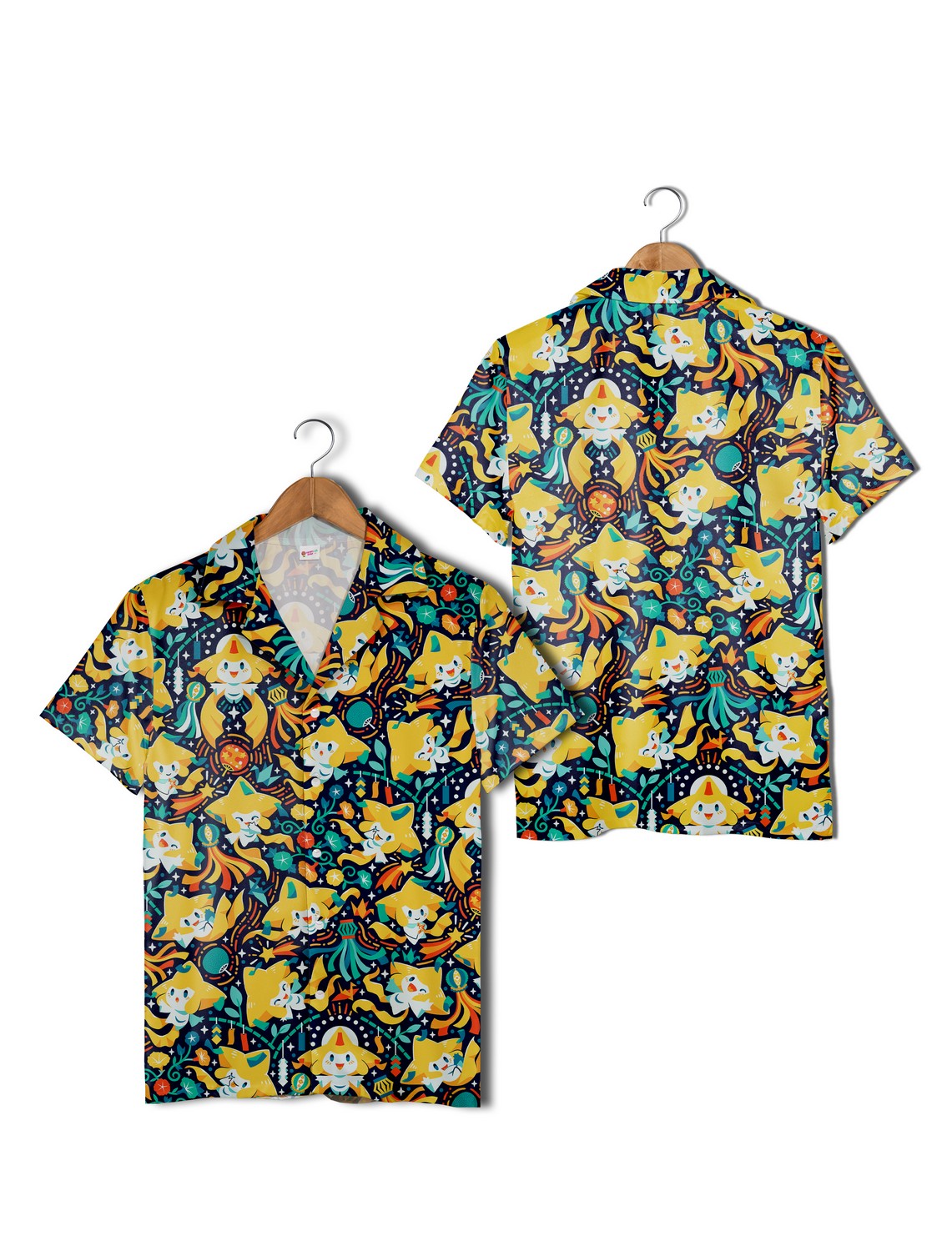 Jirachi Starlight Love You Tropical Hawaiian Shirt Pokemon Gift