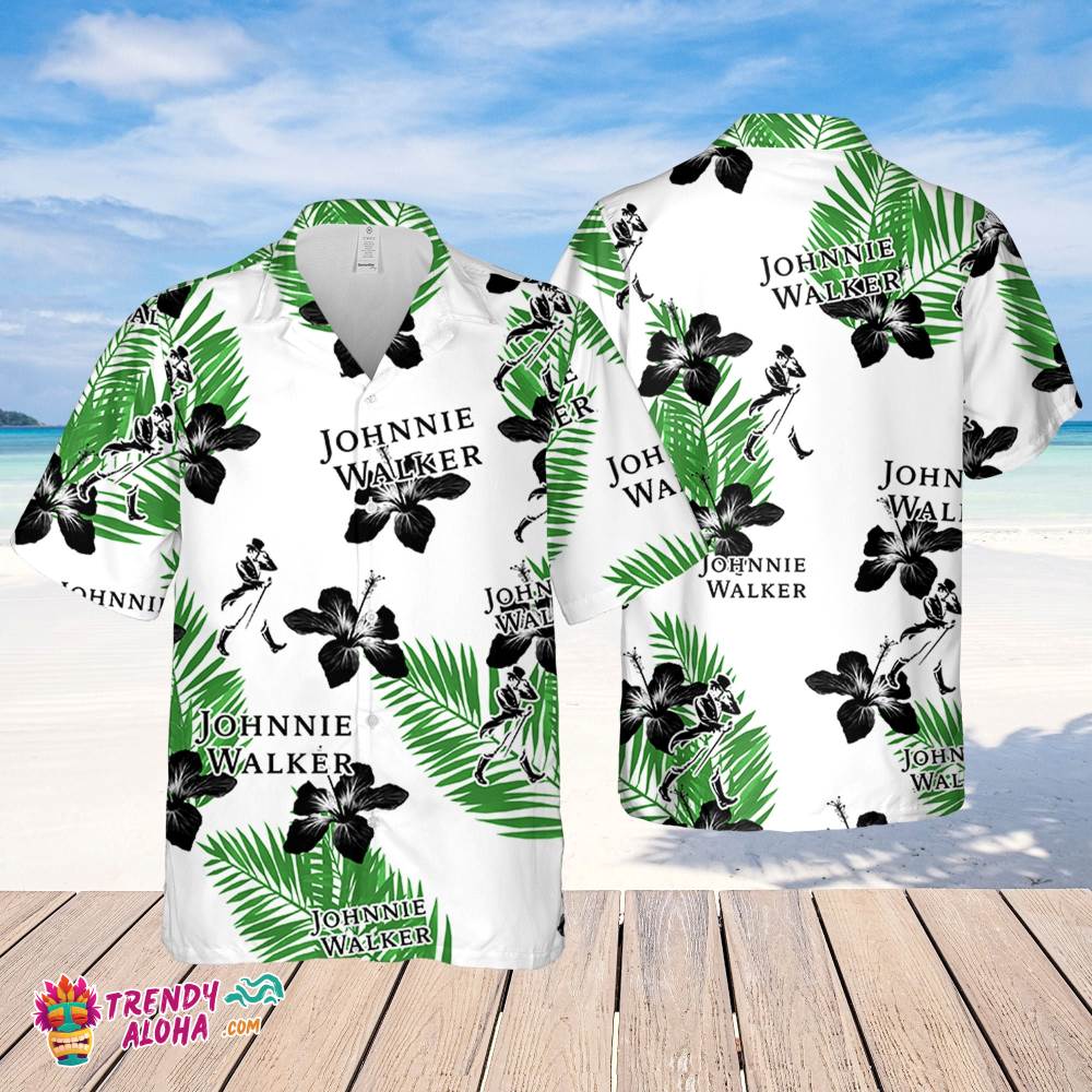 Johnnie Walker Hawaiian Hibiscus Flower Pattern,Tropical Beach Shirt, Hawaiian Flower Shirt, Hawaiian Beer Shirt Johnnie Walker Hawaiian Hibiscus Flower Pattern,Tropical Beach Shirt, Hawaiian Flower Shirt, Hawaiian Beer Shirt