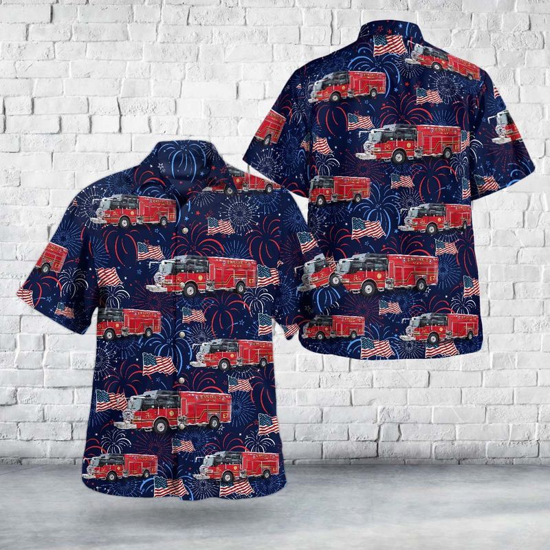 Joplin, Missouri, Joplin Fire Department, 4Th Of July Trendy Hawaiian Shirt For Men And Women