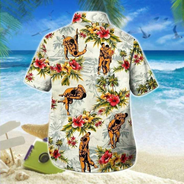 Judo Flowers Trendy Hawaiian Shirt