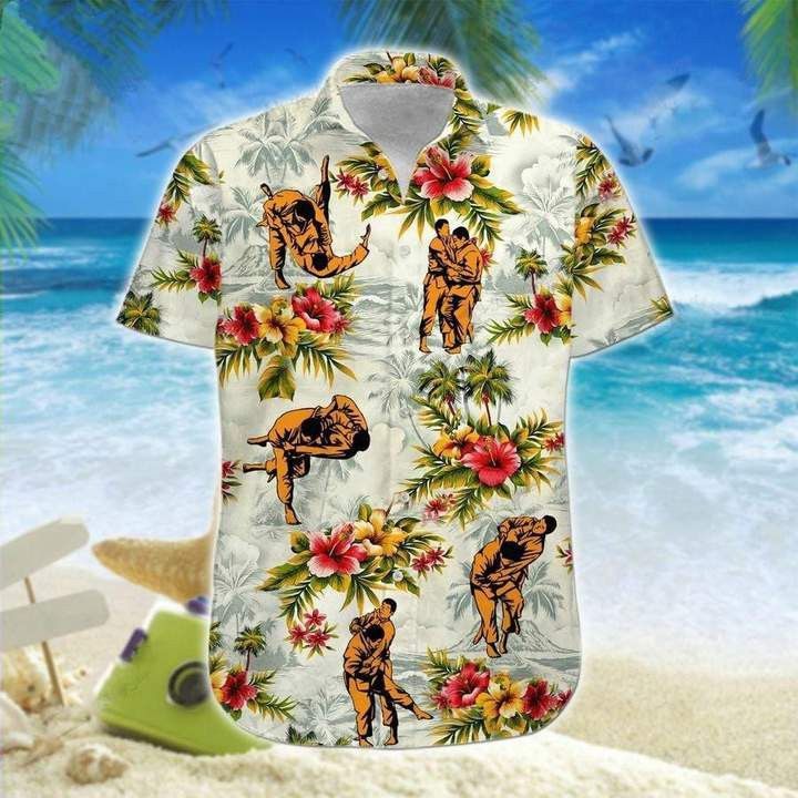 Judo Flowers Trendy Hawaiian Shirt Judo Flowers Trendy Hawaiian Shirt