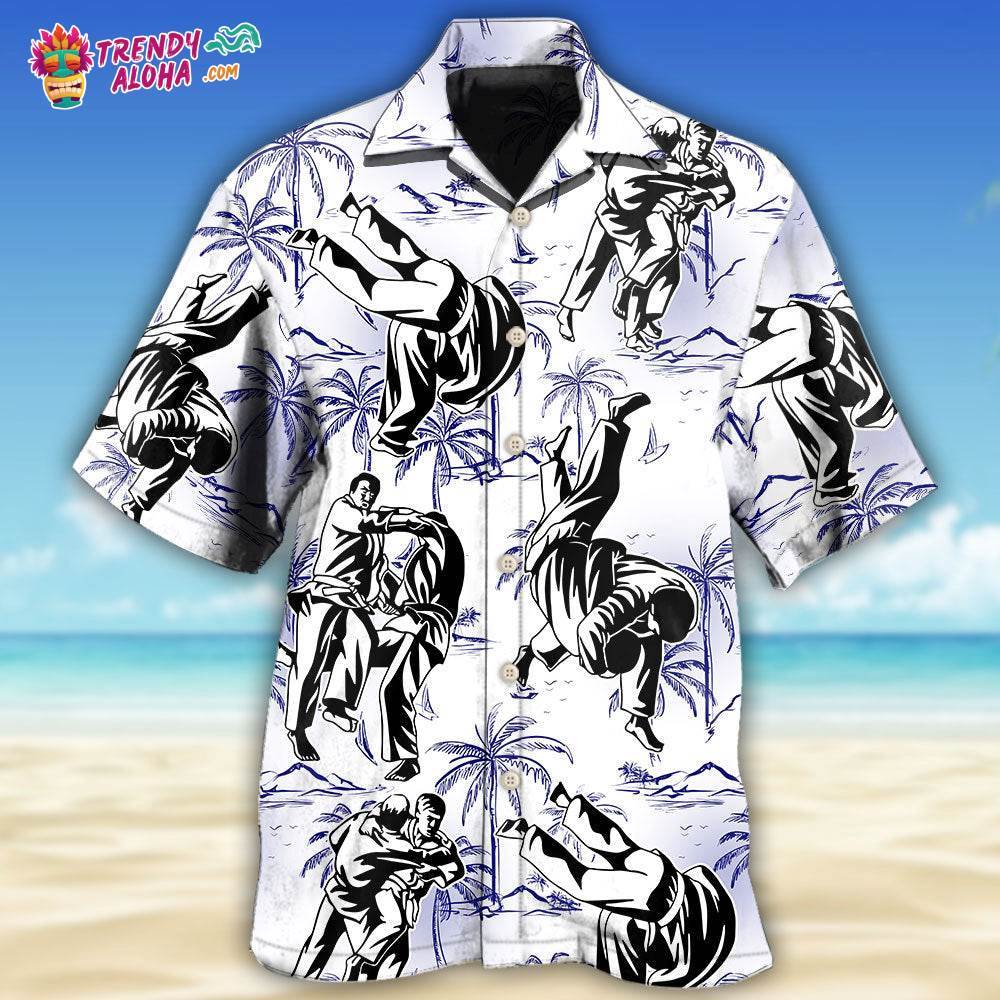 Judo Make Me Strong Tropical Style Hawaiian Shirt – Trendy Aloha