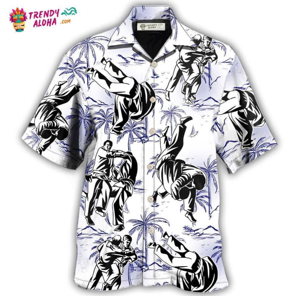 Judo Make Me Strong Tropical Style Hawaiian Shirt – Trendy Aloha Judo Make Me Strong Tropical Style Hawaiian Shirt – Trendy Aloha